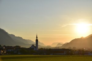 Unsplash-church and sun1